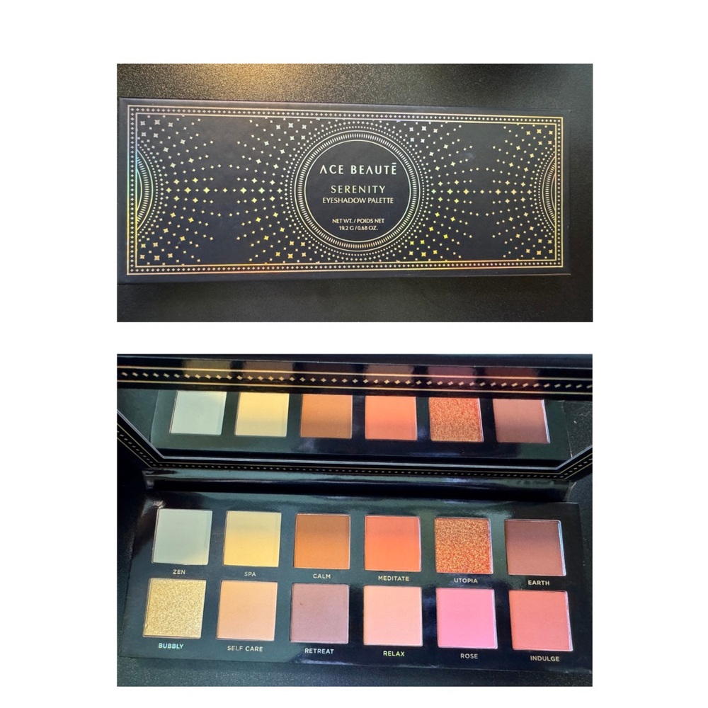*NWT* Ace Beaute Serenity Eyeshadow Palette - Picture 7 of 11